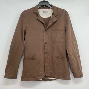 EWN Men’s XL Blazer Jacket Brown